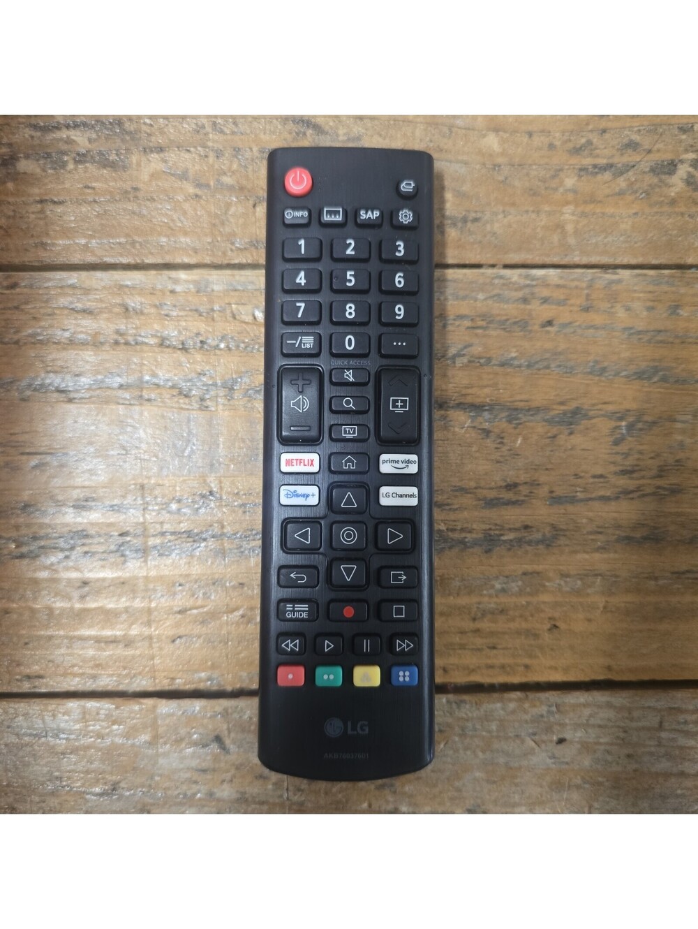 LG AKB76037601 Remote Control
